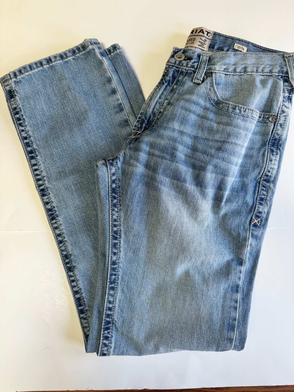 NWOT! Ariat M4 Jeans Men’s 32x36 Relaxed Bootcut Western Work Denim